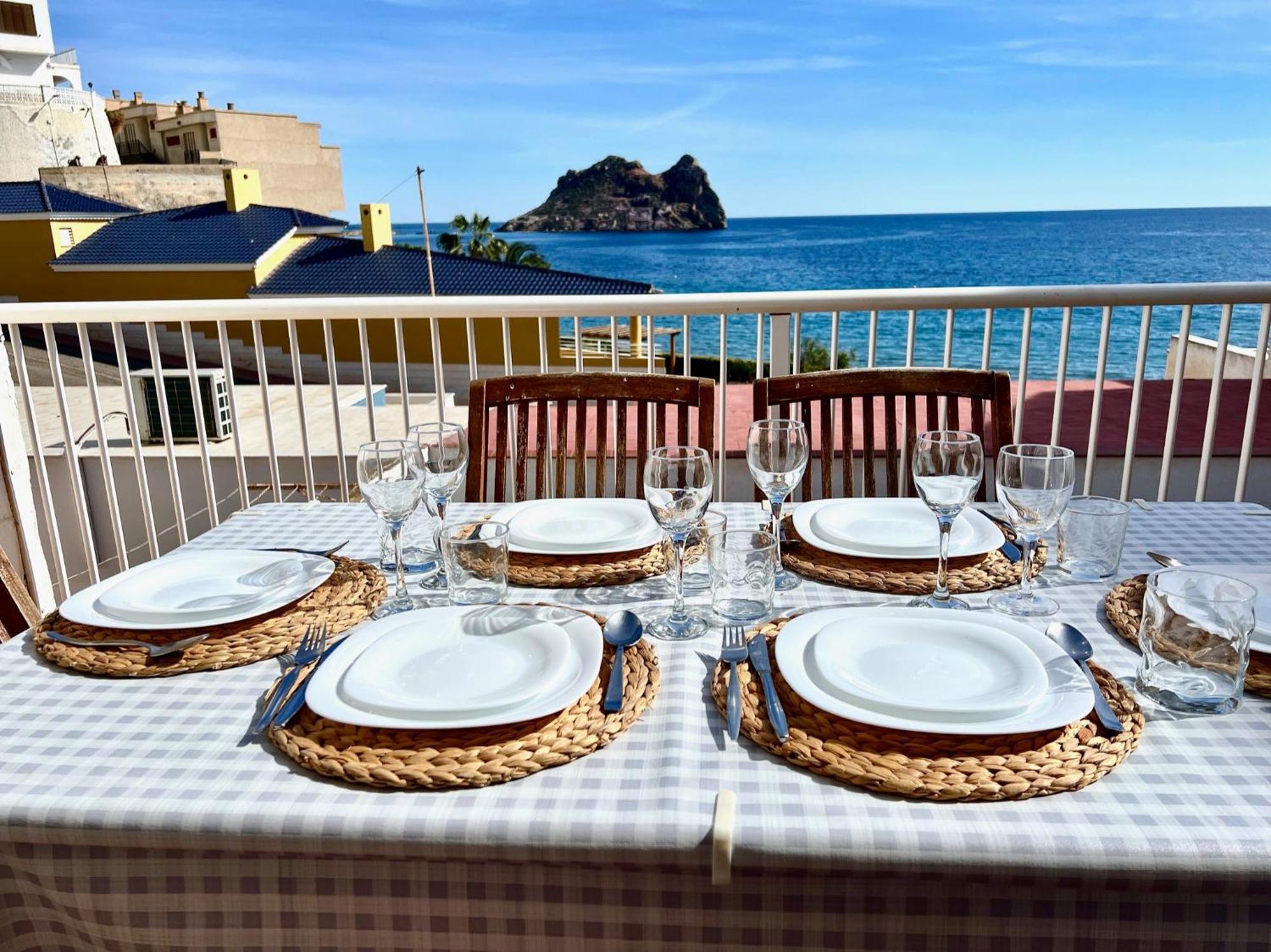 La Paloma, Chalet A Pie De Playa Aguilas Exterior photo